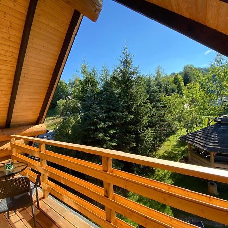 Jedlina - Naturalny Dom Z Bali Jodlowych Cisna Esterno foto