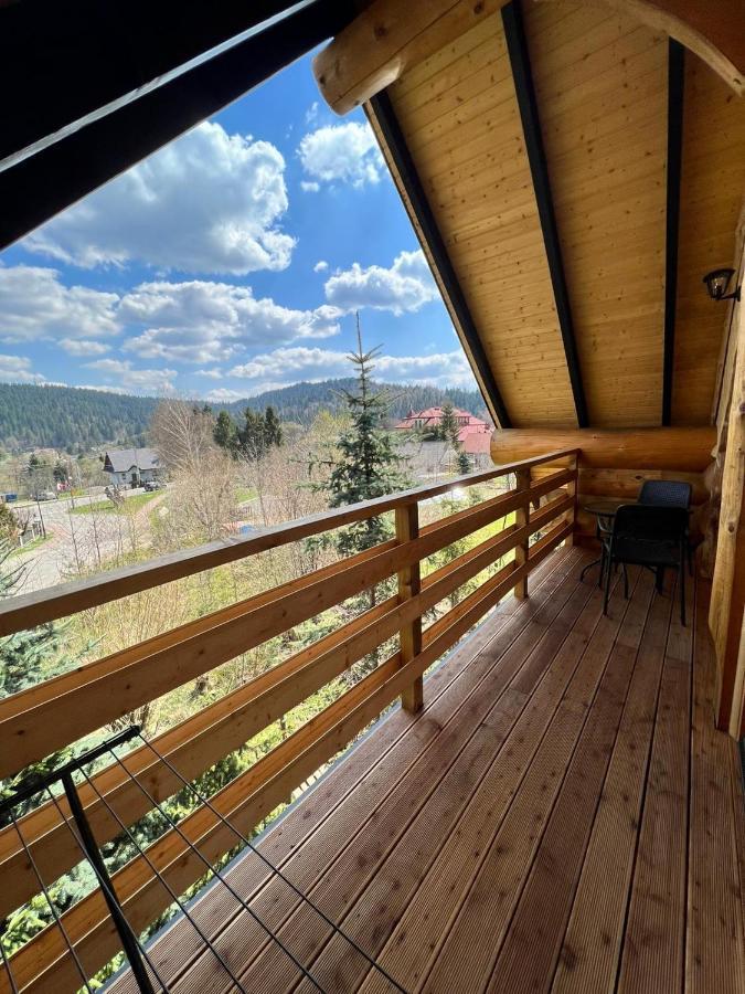 Jedlina - Naturalny Dom Z Bali Jodlowych Cisna Esterno foto