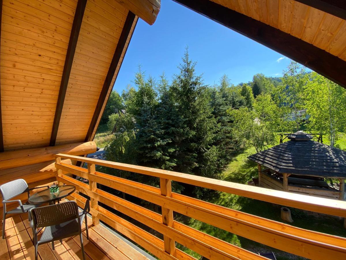 Jedlina - Naturalny Dom Z Bali Jodlowych Cisna Esterno foto